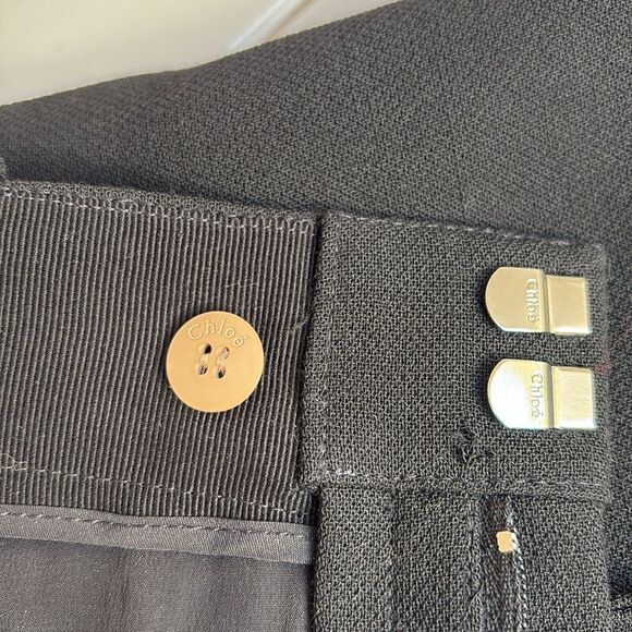 Chloe Black Women's Shorts Bermudas - Picture 11 of 15